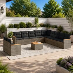 Value and Durability in a 12-Piece Outdoor Sofa Set