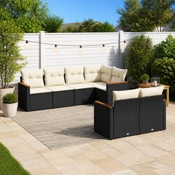Comfortable 7-Piece Garden Sofa Set - Practical Outdoor Furniture