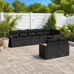 Warm and Reassuring 8-Piece Garden Sofa Set