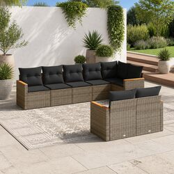 Comfortable and Durable 8-Piece Garden Sofa Set