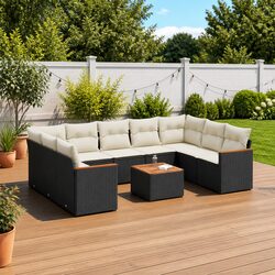 Quality and Value: 10 Piece Outdoor Sofa Set