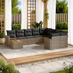 Quality 10 Piece Garden Sofa Set for Lasting Use