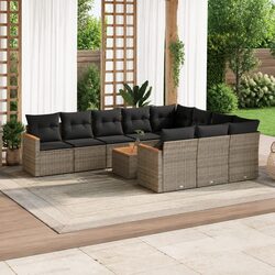 Reliable 11-Piece Outdoor Sofa Set for Cozy Gatherings