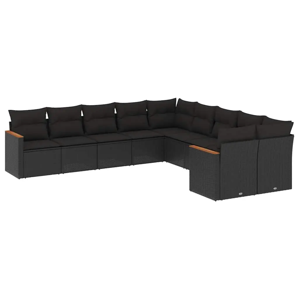 10-Piece Modular Sofa Set for Outdoor Comfort