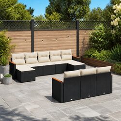 Comfortable and Practical 10 Piece Garden Sofa Set