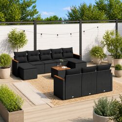 Reliable 11-Piece Sofa Set for Outdoor Enjoyment