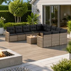 Practical 12-Piece Outdoor Sofa Set for Your Home