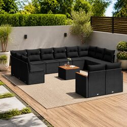 Comfortable and Practical 13-Piece Garden Sofa Set