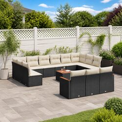 Comfortable 14 Piece Garden Sofa Set for Relaxation