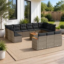 Quality 14-Piece Garden Sofa Set for Your Outdoor Comfort