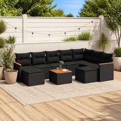 Comfortable 10 Piece Garden Sofa Set for Your Home