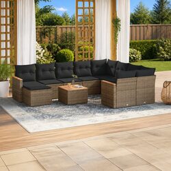 Reliable 11-Piece Garden Sofa Set with Easy Maintenance