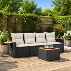 Comfortable 5 Piece Garden Sofa Set Built to Last