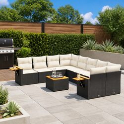 Comfortable 9-Piece Garden Sofa Set for Relaxation