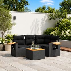 Comfortable and Durable 5-Piece Garden Sofa Set