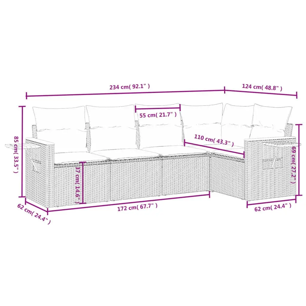 Garden Sofa Set for Outdoor Spaces