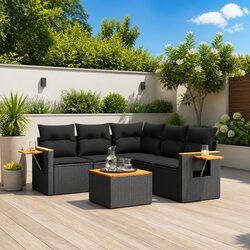 Value-Driven 6 Piece Outdoor Garden Sofa Set
