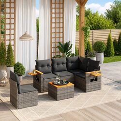 Comfort and Value in a 6 Piece Garden Sofa Set