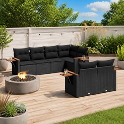 Quality 7 Piece Garden Sofa Set for Outdoor Relaxation
