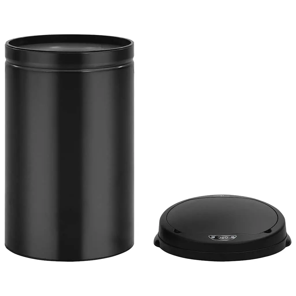Automatic Sensor Dustbin Touch-Free Waste Bin 40L Black