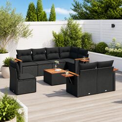 Comfortable and Durable 9-Piece Garden Sofa Set