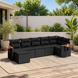 Comfortable and Practical 7 Piece Garden Sofa Set