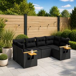 Comfortable and Practical 6-Piece Outdoor Sofa Set