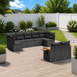 Comfortable and Durable 9-Piece Outdoor Sofa Set