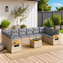 Comfortable and Practical 11 Piece Garden Sofa Set