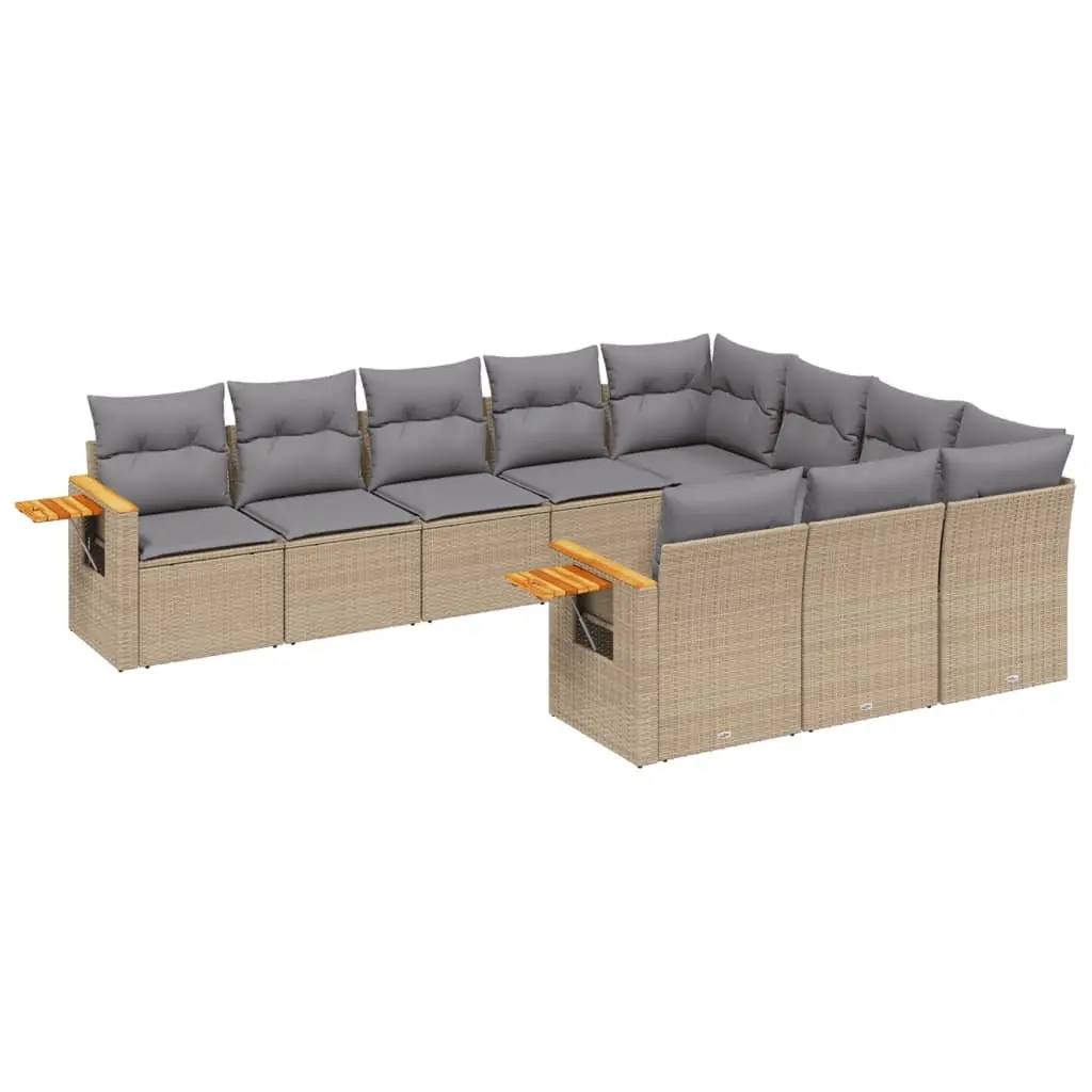 10 Piece Garden Sofa Set