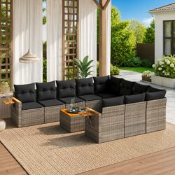 Comfort and Value: 11 Piece Outdoor Garden Sofa Set
