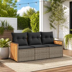 Reliable 3 Piece Garden Sofa Set for Your Outdoor Comfort