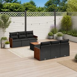 Comfort and Value in This 7-Piece Garden Sofa Set