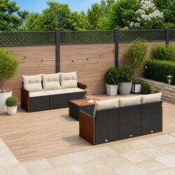 Comfort and Value: 7 Piece Garden Sofa Set
