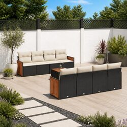 Quality 9-Piece Outdoor Sofa Set, Practical & Stylish