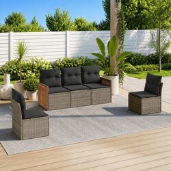 Comfortable and Stylish 5-Piece Garden Sofa Set