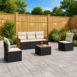Comfortable and Stylish 6-Piece Patio Sofa Set