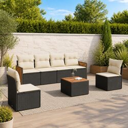 Warm and Durable 7 Piece Outdoor Sofa Set for Value