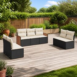 Comfortable and Practical 7 Piece Garden Sofa Set