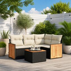 5 Piece Garden Sofa Set: Practical and Reliable Outdoor Furniture