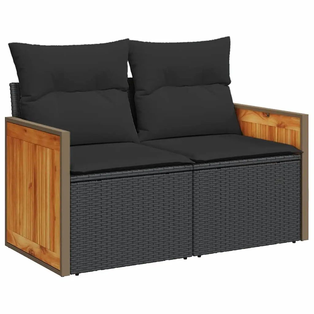 Outdoor Garden Sofa Set with Padded Cushions