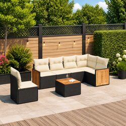 Comfortable 7 Piece Garden Sofa Set with Value