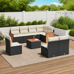 Comfortable 9 Piece Garden Sofa Set, Perfect for Outdoors