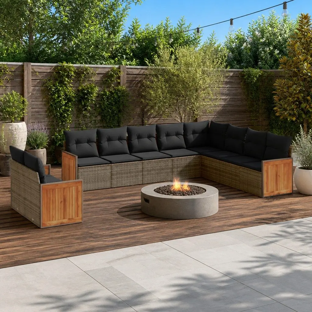 10-Piece Outdoor Sofa Set