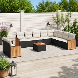 Comfortable 11-Piece Garden Sofa Set with Value