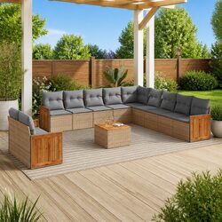 Comfortable and Practical 12 Piece Garden Sofa Set