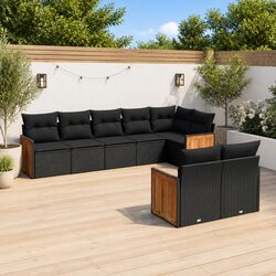 8-Piece Outdoor Sofa Set - Comfort and Durability