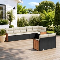 Comfortable 8 Piece Garden Sofa Set for Your Patio