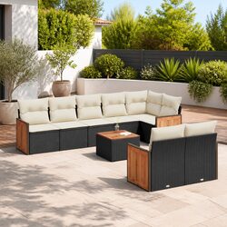 Comfortable 9-Piece Garden Sofa Set for Your Outdoor Space