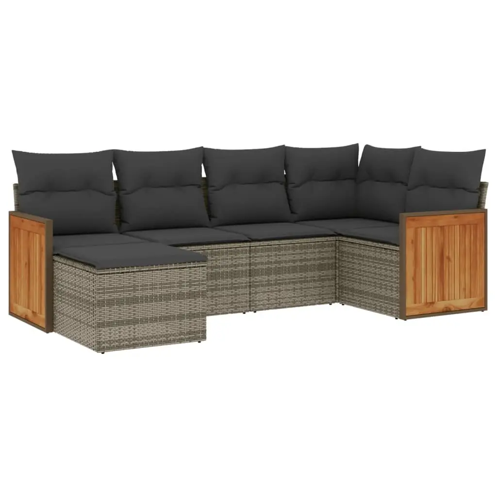 6-Piece Sofa Set for Outdoor Comfort